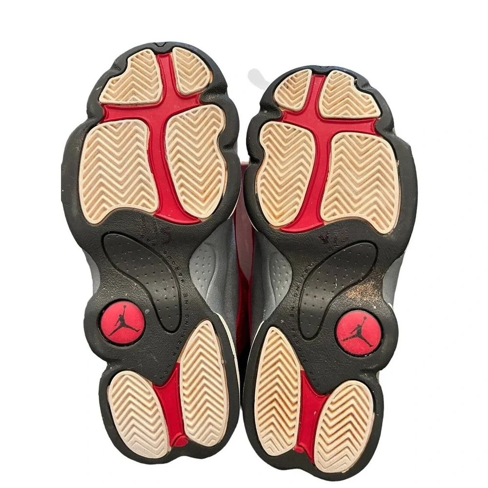 100% Authentic Nike Air Jordan 13 Retro Gym Red Size 3Y‎ 414575-600